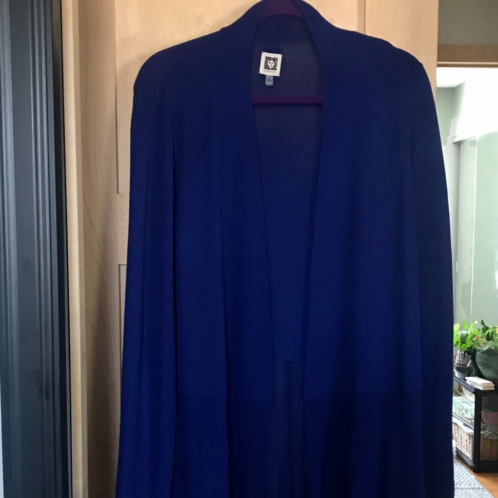 Royal Blue Sweater Wrap